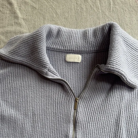 Tweeds Lilac Purple Ribbed Sweater - Picture 2 of 3